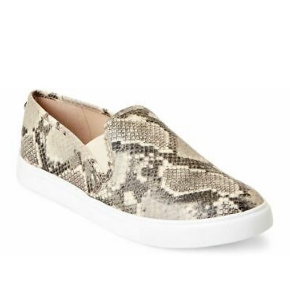 Steve Madden Safary Faux Snakeskin Slip-on Sneakers sz 10
